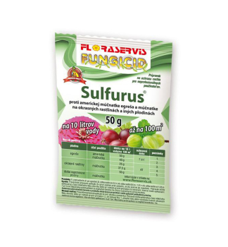 Fungicidn ppravek SULFURUS 50 g