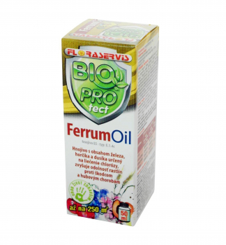 Prodn hnojivo FERRUMOIL pedjarn postik, 50ml