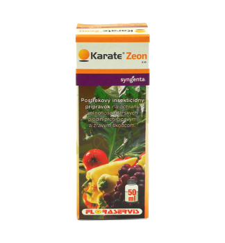 Postikov insekticidn ppravek KARATE ZEON CS 50 ml