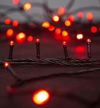 LED řetěz MAGICHOME VÁNOCE Serpens, 100 LED, 10 m, červená, venkovní