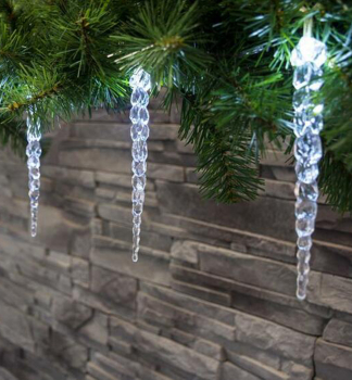 LED etz MAGICHOME VNOCE ICICLE, studen bl, 12 LED, 12 rampouch