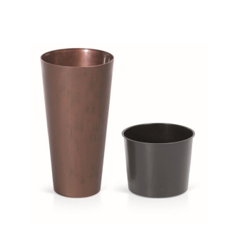 Kvtin Tubus SLIM EFFECT s vlokou corten 20 x 38 cm