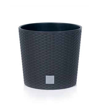 Kvtin RATO Round LOW ANTRACIT 20 x 17 cm
