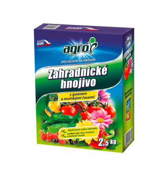 Zahradnick hnojivo 2,5 kg - AGRO