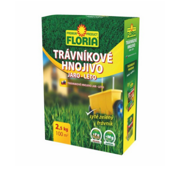 Trávníkové hnojivo ´JAR-LÉTO´ Floria 2,5 kg