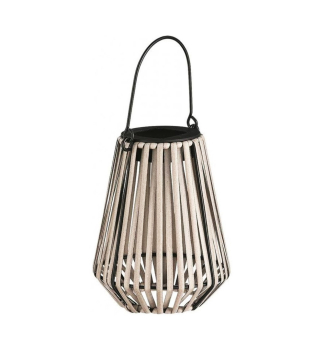 Solrn lampa Strend Pro Garden, zvsn, ratan, 12 x 12 x 24 cm