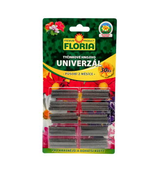 Hnojiv tyinky UNIVERZLN 30ks - FLORIA