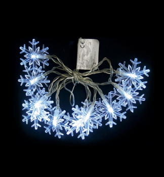 LED ETZ MAGICHOME VNOCE SNOWFLAKE, 10 LED, 0,90m studen bl