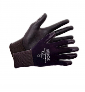 Zahradnické rukavice ´KIXX BOUNCING BLACK´, vel.11, černé