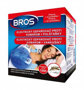 BROS elektrick odpaova na komry, 10 ks poltk