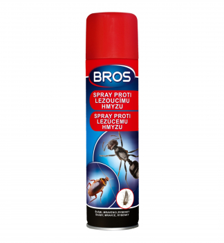 Aerosol 'BROS' proti lezoucmu hmyzu 400 ml