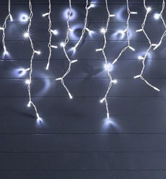 LED řetěz MAGICHOME VÁNOCE ICICLE, studená bílá, 400 LED, 10 m