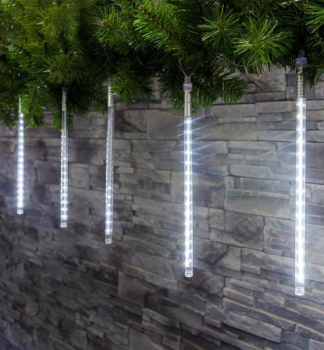 LED etz MAGICHOME VNOCE ICICLE, studen bl, 240 LED, 8 rampouch