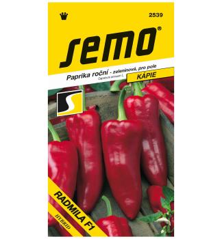 Semena - PAPRIKA RON RADMILA, prav kapie