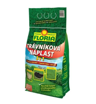 Trvnkov nplast 3 v 1 Floria 1 kg