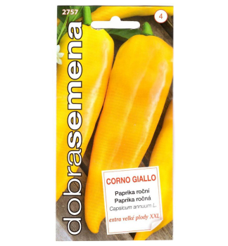 Semena - PAPRIKA RO�N� �CORNO GIALLO�