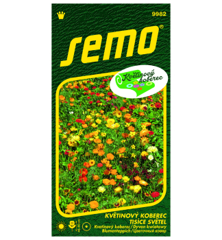 Semena - Sms kvtinov koberec TISCE SVTEL 
