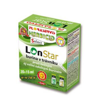 LONSTAR 20 +15 ml - dvojklne plevele v trvnku