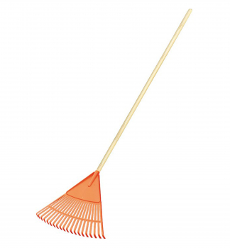 Hrb plastov 60 cm s devnou nsadou 160 cm 