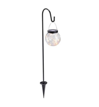 Solrn lampa RIGEL, 20 LED, AAA, tepl bl