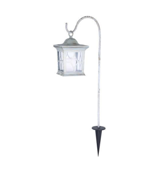 Solrna lampa SUBRA, 1 LED, AA, studen bl