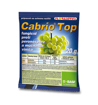 Fungicid CABRIO TOP - proti plísni révové a padlí révovému - 20 g