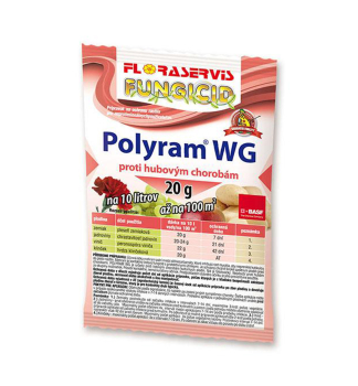 Fungicidní pøípravek POLYRAM WG 20 g