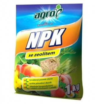 AGRO NPK se zeolitem 1 kg