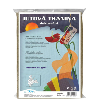 Jutov tkanina prodn  1,3 x 2 m