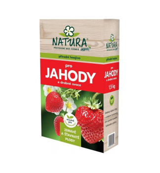 Organick� hnojivo NATURA JAHODY, 1,5 kg