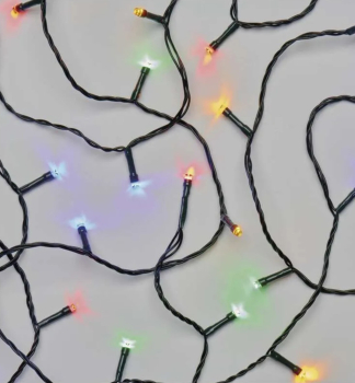 LED vánoèní øetìz, 50 m, 500 LED, multicolor, èasovaè, vnìjší