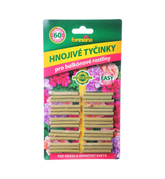 Hnojiv tyinky pro BALKNOV ROSTLINY 30ks