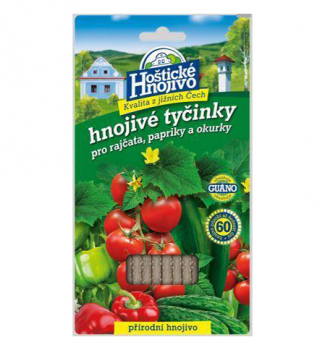 Hnojiv tyinky pro RAJATA, PAPRIKY A OKURKY 90 g