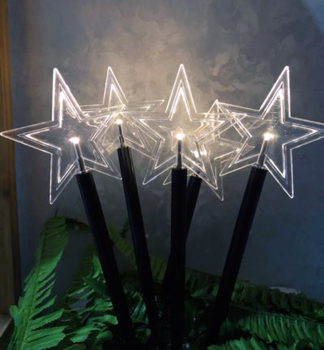 LED ETZ MAGICHOME VNOCE STAR, 5 LED, 35 cm, tepl bl, vnj