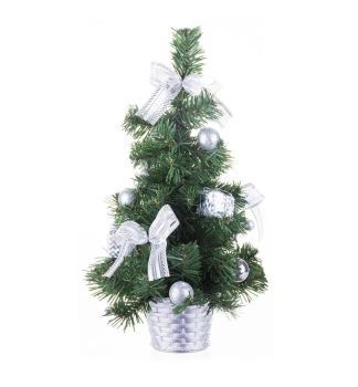 Stromeek MAGICHOME VNOCE, ozdoben, stbrn, 30 cm