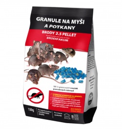 BRODY granule na krysy a myi 150 g