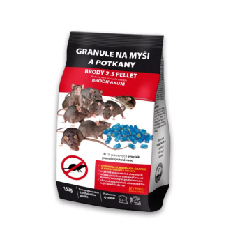 BRODY granule na krysy a myi 150 g