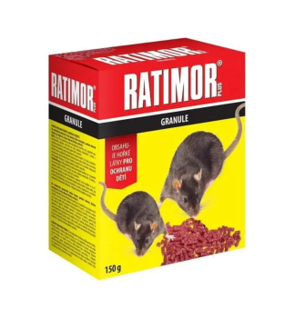 Ratimor NVNADA Bromadiolon na krysy a myi, zrno, 150 g