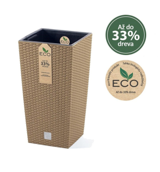 Kvtin RATO SQUARE ECO WOOD, naturo, 20 x 38 cm