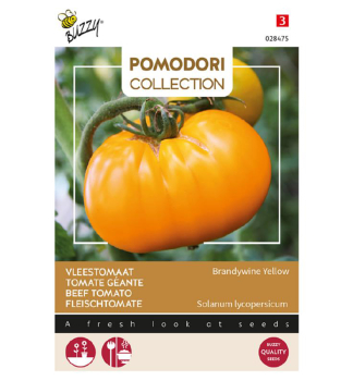 Semena - POMODORI RAJE TYKOV BRANDYWINE YELLOW