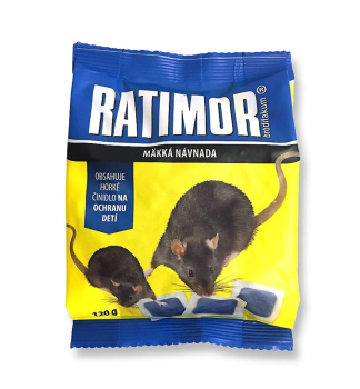 Ratimor MKK NVNADA, Brodifacoum, na myi a krysy, 120 g