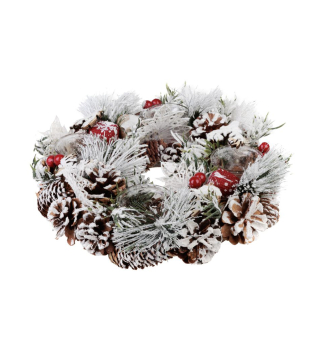 ADVENTN VNEC MAGICHOME, se zasnenou chvojm, 31x8,5 cm