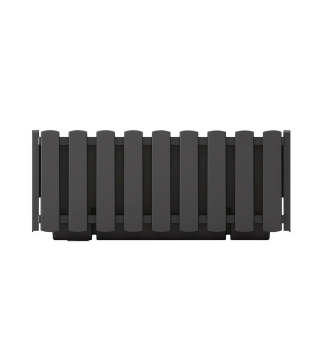 Truhlík BOARDEE FENCYCASE, antracit 38 cm