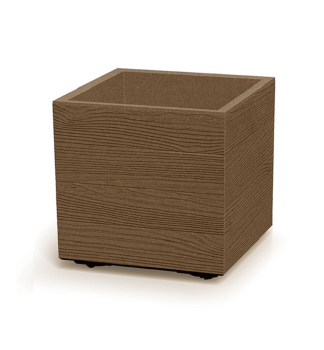 Květináč MADERA SQUARE eco wood naturo 28,8 cm