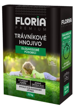 Trvnkov hnojivo FLORIA dlouhodob psobc, 2,5 kg