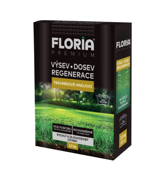 Trvnkov hnojivo FLORIA VSEV-DOSEV-REGENERACE, 2,5 kg