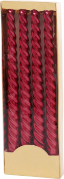 Svka MAGICHOME VNOCE, 25 cm, bal. 4 ks, erven, spirlov, toen