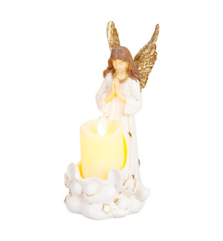 Dekorace MAGICHOME, Andl, se svkou, LED, 10,5x14x20 cm