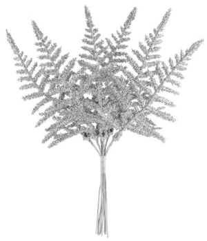 Vtvika MAGICHOME VNOCE, kapradina, stbrn, 19 cm