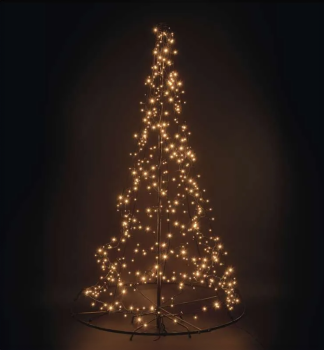 Vnon svteln STROMEEK, 180 cm, 480 LED, vnj, vintage